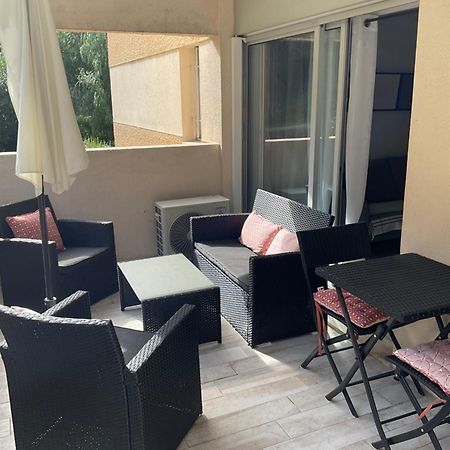 Studio Coin Nuit Terrasse Parking Clim Niza Exterior foto
